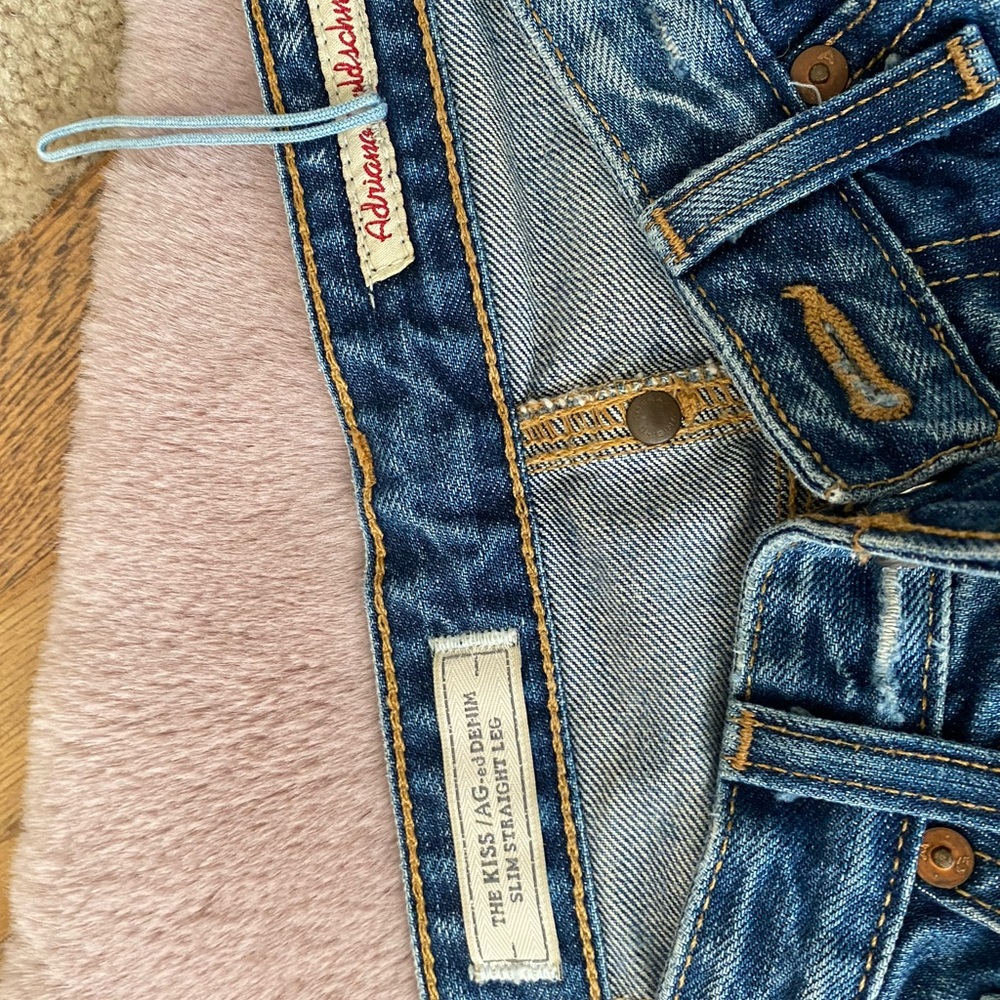 AG Adriano Goldschmied “The Kiss” jean. Size 26R